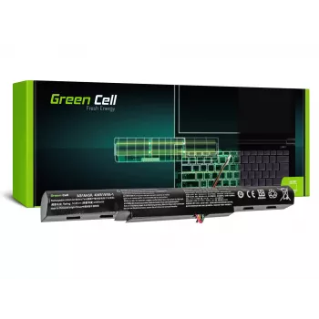 Bateria zielony Cell AC51 do Acer Aspire E15/E17 — Li-Ion 14,8 V 2200 mAh 4-ogniwowa, czarna