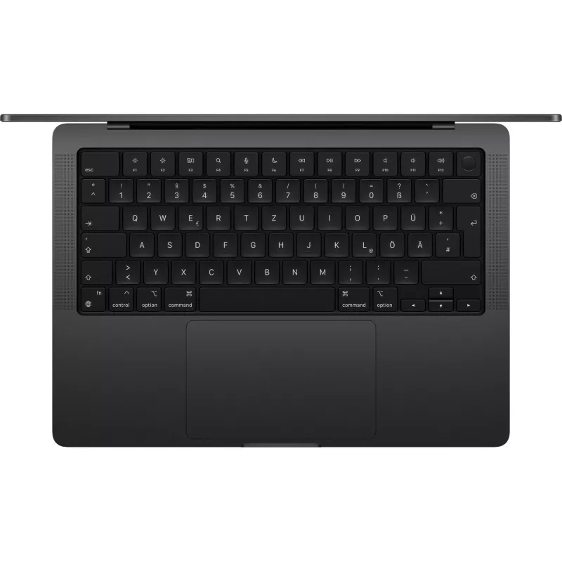 MacBook Pro 14 M4 Max, Space Black, M4 Max (14-CPU/32-GPU), 36GB, 1TB, niemiecki, zasilacz USB-C 96W, MX2K3D/A