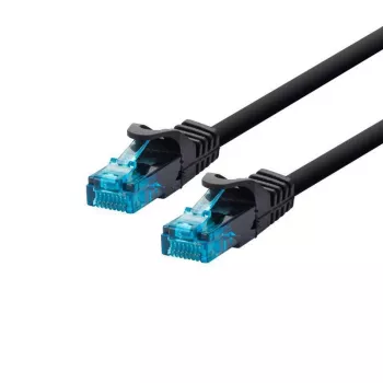 Sieciowy kabel krosowy LOGON Cat5e UTP, RJ-45 do RJ-45, 7,5 m, czarny