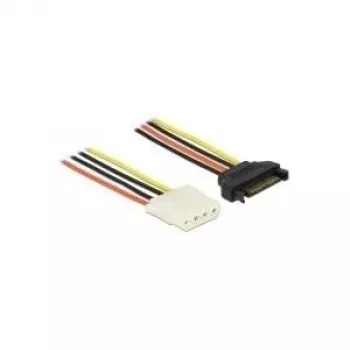 Kabel zasilający wewnętrzny DeLOCK 60140 1 m SATA 15-pin Molex 4-pin