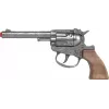Zabawkowy metalowy rewolwer kowbojski Gonher 8-strzałowy model 239842