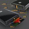 Kodak STEP Instant Mobile Photo Printer Colour ZINK 2x3'' 1 ppm, Bluetooth, Czarny