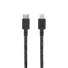 Kabel USB-C na Lightning Native Union Night kabel 3 m — Czarny/Szary, długość 3 m