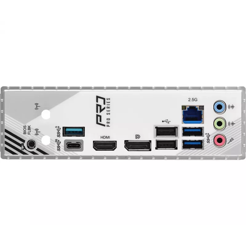 Płyta główna ASROCK B860M Pro RS — Intel B860, LGA 1851, micro ATX, DDR5, 4× DIMM, 2.5Gb LAN, 1×PCIe5 x16