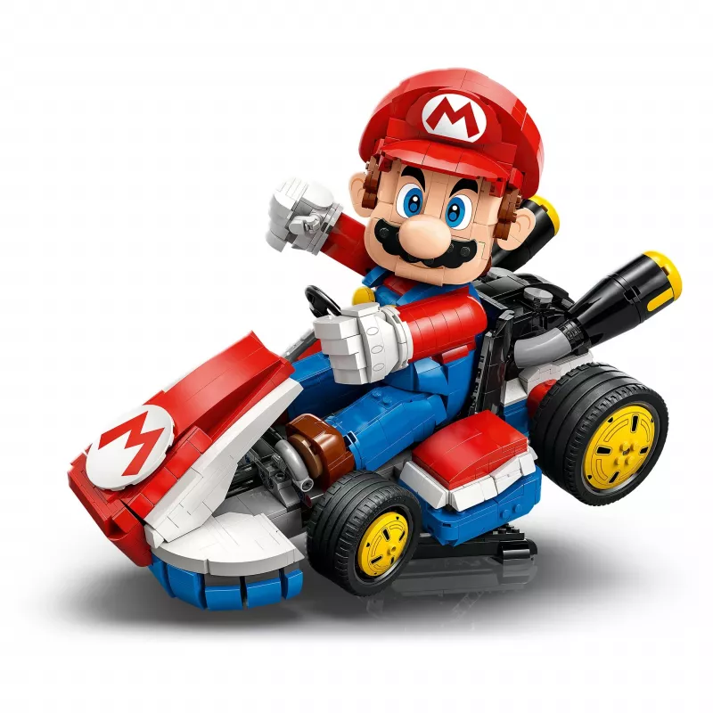 72037 Super Mario Mario Kart: Mario & Standard-Kart, Konstruktionsspielzeug