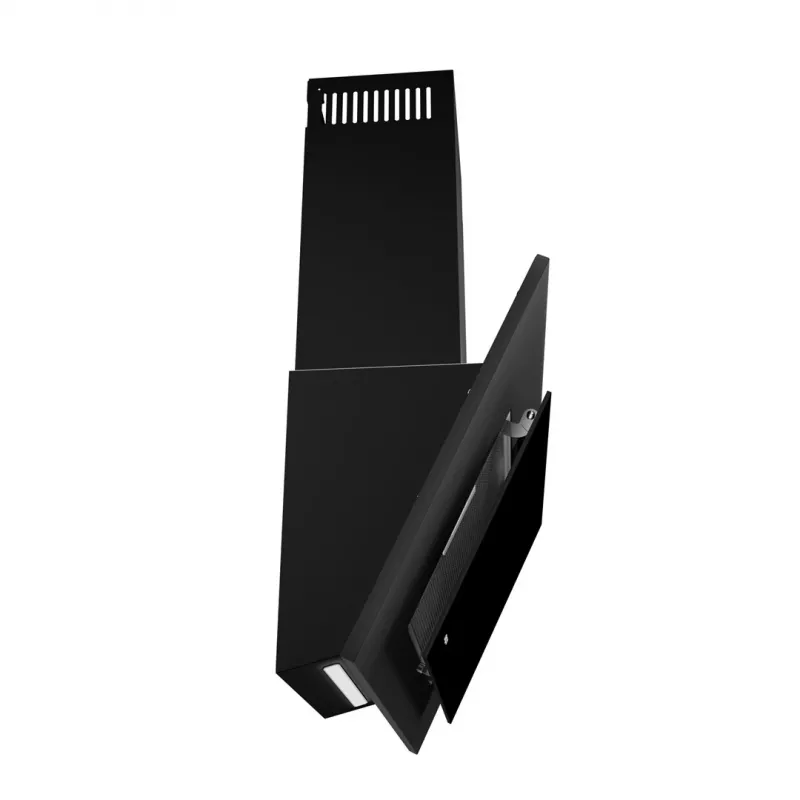Okap kominowy kuchenny AKPO WK-4 NERO 2.0 50, 500 mm, maks. 300 m³/h, LED, filtr węglowy T300