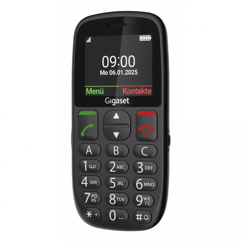 Telefon komórkowy Siemens GL395 Czarny, 5,6 cm / 2,20 cala, aparat 0,30 Mpx (S30853-H1230-R101)