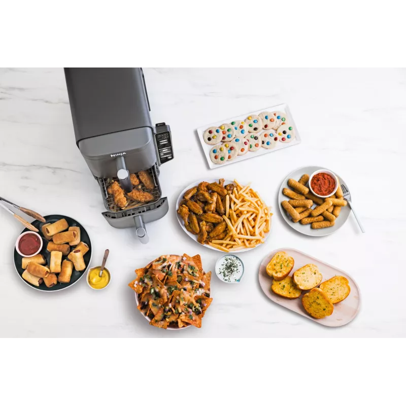 Ninja Double Stack XL Air Fryer 2 komory z sondą temperatury SmartCook 9,5 L SL451EU