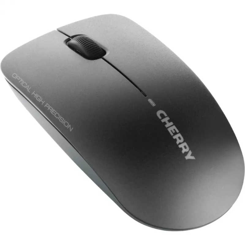 CHERRY DW 3000 klawiatura W zestawie mysz Uniwersalna RF Wireless QWERTZ niemiecki Czarny