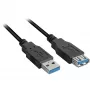 Kabel USB Sharkoon 3m 2xUSB3.0-A