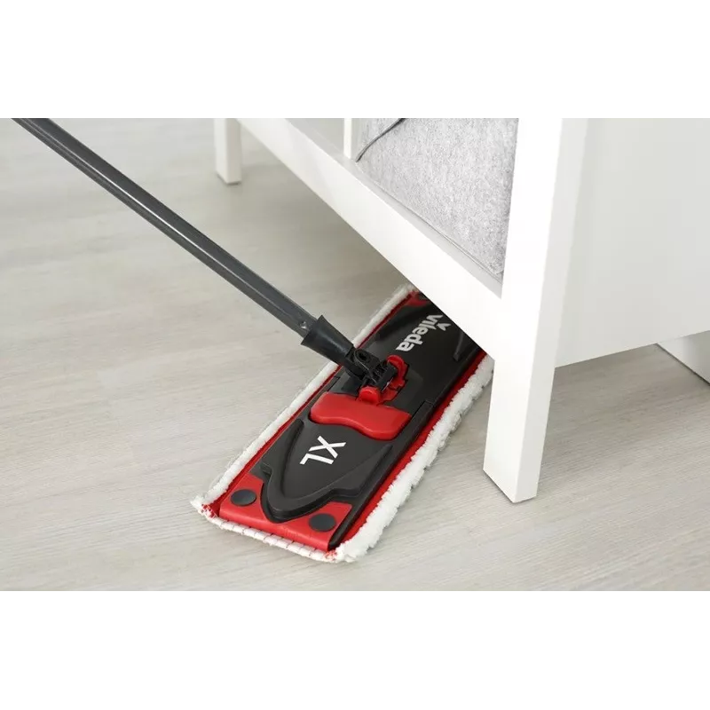 VILEDA mop Ultramax XL Box — zmywalna mikrofibra, obrotowa głowica 360°, składany, do twardych podłóg