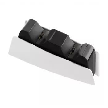 Stacja ładująca FIXED FIXPS5-DCC-BW do PlayStation 5 przewodowa czarno-biała