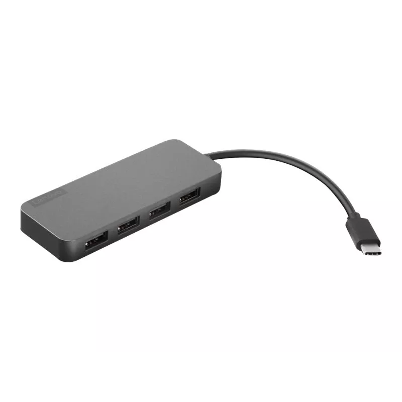 Lenovo GX90X21431 stacja dokująca/replikator portów do laptopa USB 3.2 Gen 2 (3.1 Gen 2) Type-C Czarny