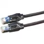 Kabel krosowy DTWYLER Kat.6 Klasa E S/FTP CU 7702 flex LSOH Hirose TM21 czarny 2m