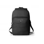 Plecak Port Designs ECO PORTLAND II na laptopy do 40,6 cm (16 cali), monochromatyczny czarny, 1 przednia kieszeń, 360 g