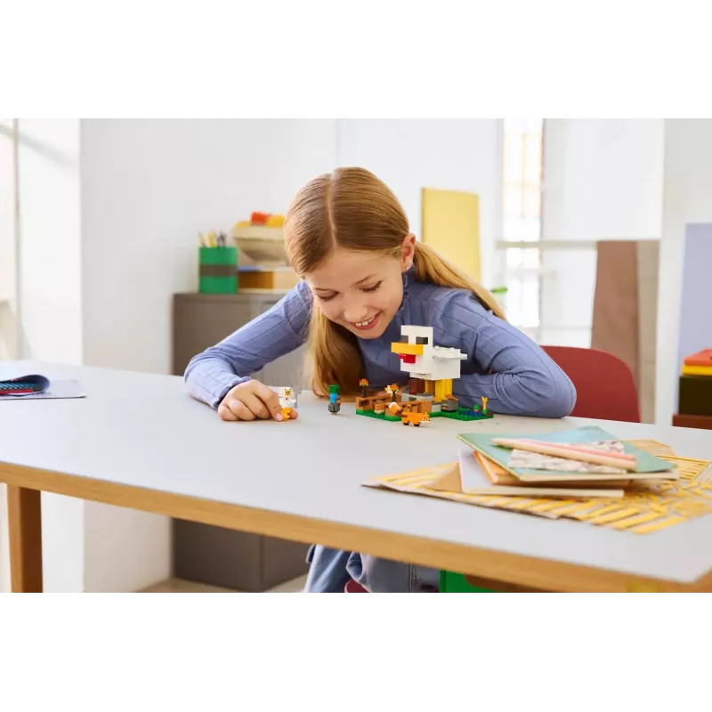 LEGO MINECRAFT 21585 Farmy Kurczaków