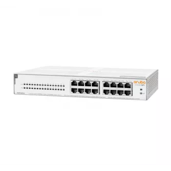 HPE Aruba Networking Aruba Instant On 1430 16G Class4 PoE 124W Niezarządzalny L2 Gigabit Ethernet (10/100/1000) Power over Ethernet (PoE) 1U Biały