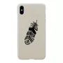 Etui na smartfona man and wood do iPhone XS Max — Indian biały
