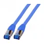 EFB-Elektronik kabel krosowy RJ45 kat.6A S/FTP TPECat.7 superflex niebieski 2m Producent: EFB Elektronik (K5525FBL.2)