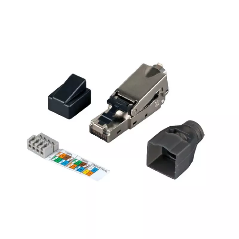 Kabel sieciowy EFB Elektronik 88035.1 RJ-45 Standard 1m Srebrny