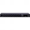 Inter-Tech SW-0816 listwa zasilająca (PDU) 8 gniazd AC Czarny