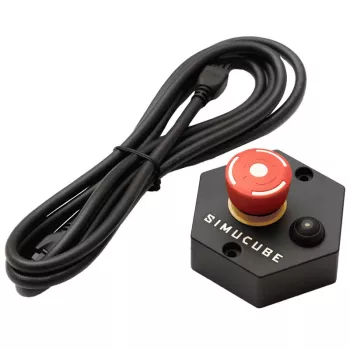 Button Simucube Premium Torque off button, czarno-czerwony, 120×120×70 mm
