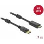 Pasywny kabel DisplayPort 1.2 na HDMI DeLOCK 85961 4K 30 Hz 7 m