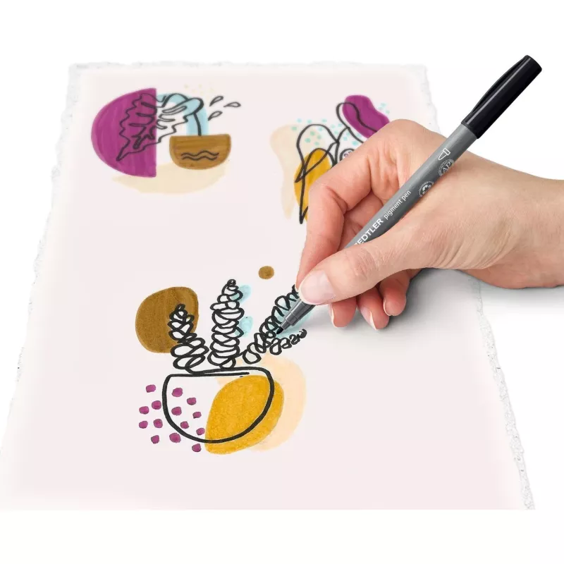 Zestaw artystyczny narzędzi do rysowania Staedtler LineArt i Botaniczny