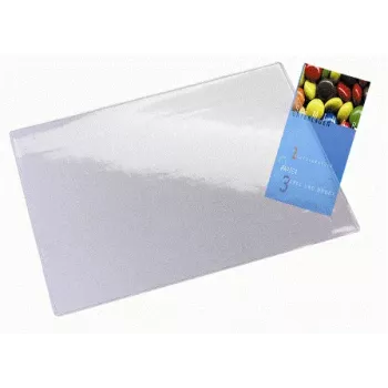 Leitz Plus podkładka na biurko, przezroczysta, polichlorek winylu (PVC), 650 mm, 500 mm, 1 szt.