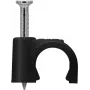 Goobay Cable Clip 7 mm, czarny (64680)