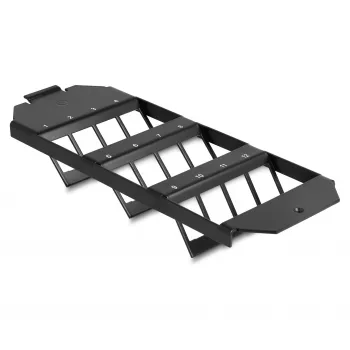 Zestaw montażowy DeLOCK 88063 Czarny Metal