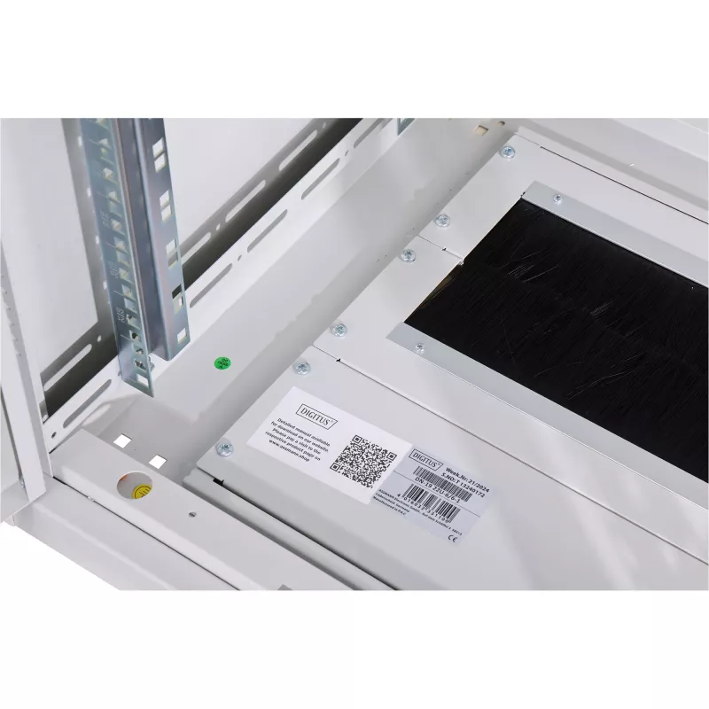 DIGITUS Professional Unique DN-19 22U-6/6-1 - Schrank - Hellgrau, RAL 7035 - 22U - 48,3 cm (19) (DN-19 22U-6/6-1)