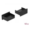 Osłona przeciwkurzowa na złącze USB Type-A żeńskie DeLOCK 64102 czarna 10 szt.