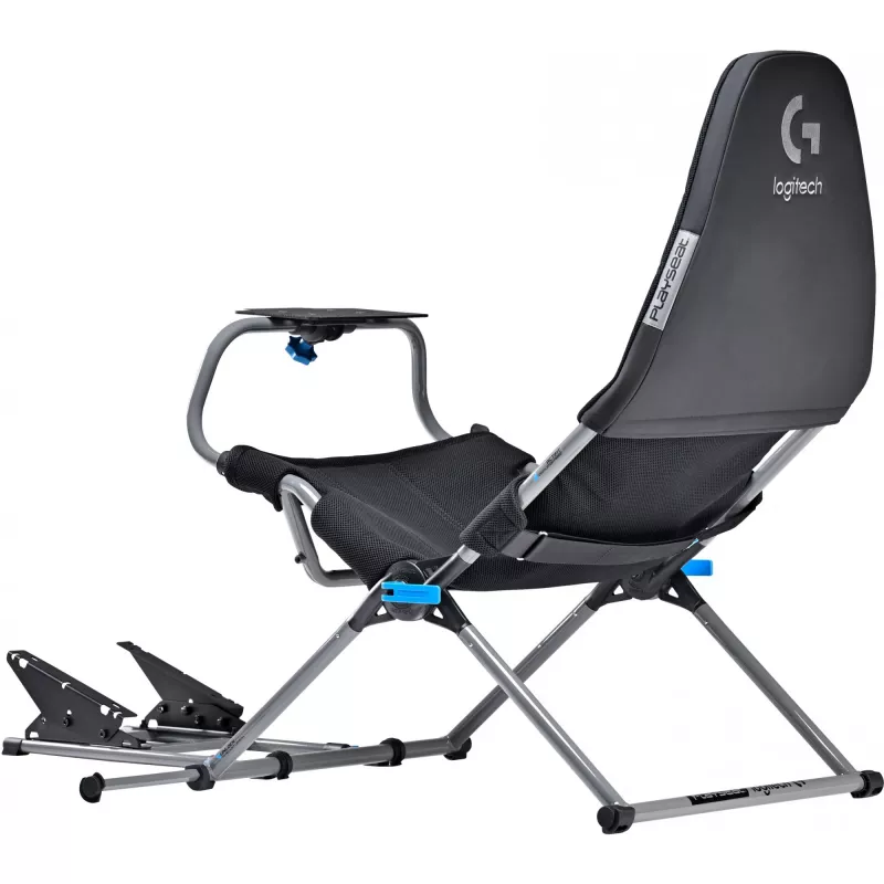 Playseat Challenge X - Logitech G Edition Konsolowy fotel gamingowy Czarny, Szary