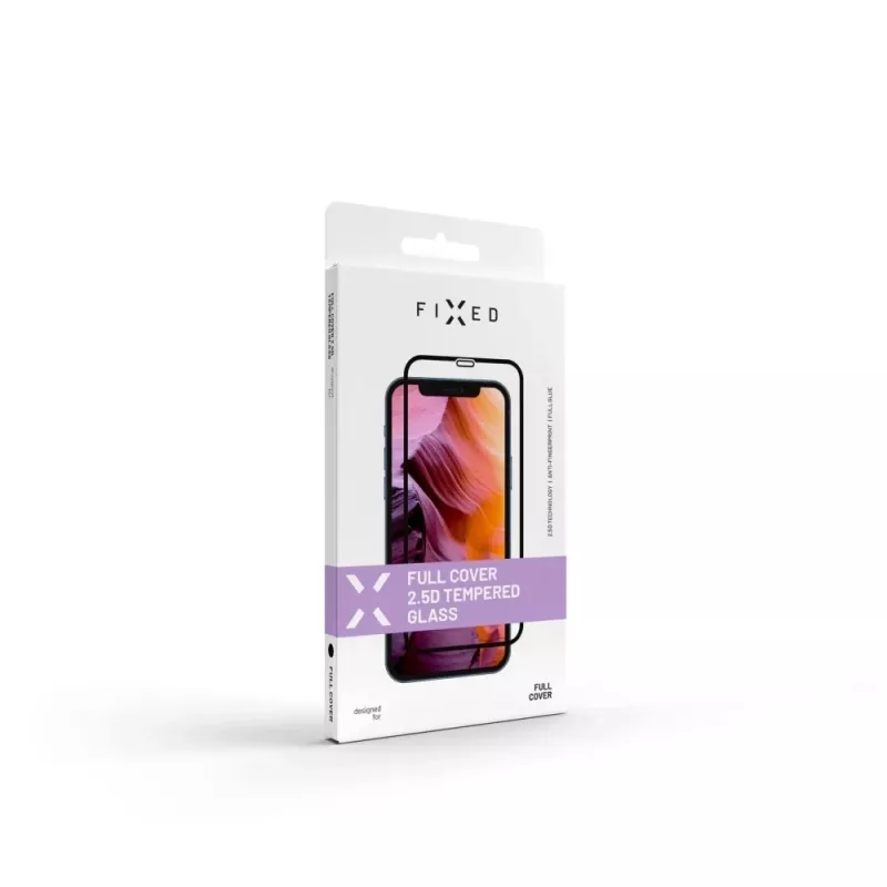 Hartowane szkło ochronne na cały ekran FIXED do Samsung Galaxy S24+ / S25+ — ochrona wyświetlacza od krawędzi do krawędzi