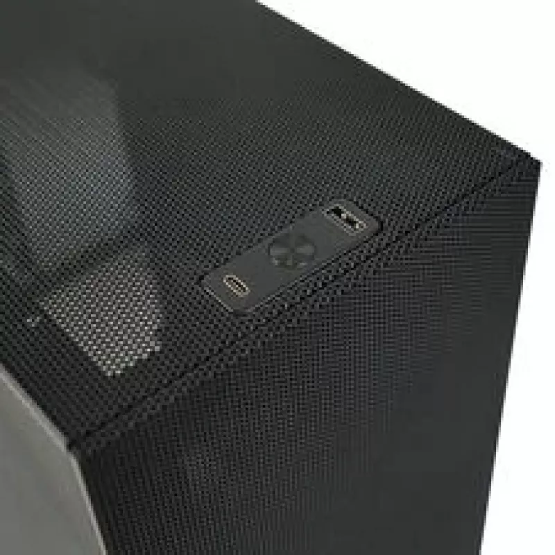 SSUPD Meshroom S V2 Mini PC Case, ATX, Mesh, Czarny