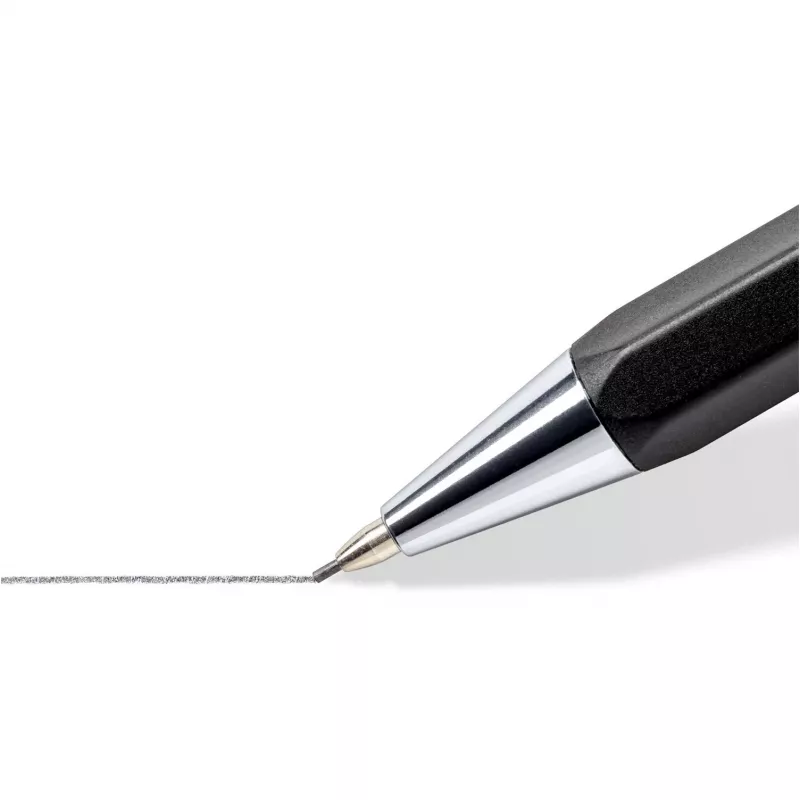Ołówek automatyczny Staedtler 778 07-9, sześciokątny korpus, czarny, grafit 0,7 mm
