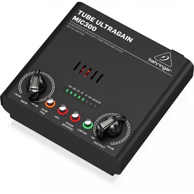 Przedwzmacniacz audio Behringer MIC300 Czarny