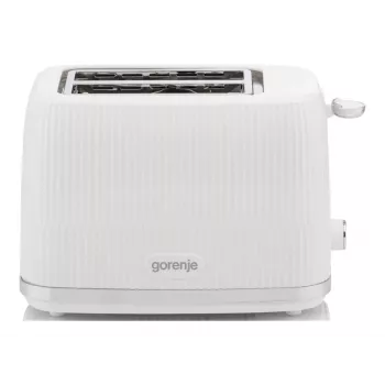 Gorenje T850DPW Opiekacz, Moc 850 W, 2 szczeliny, Biały | Gorenje