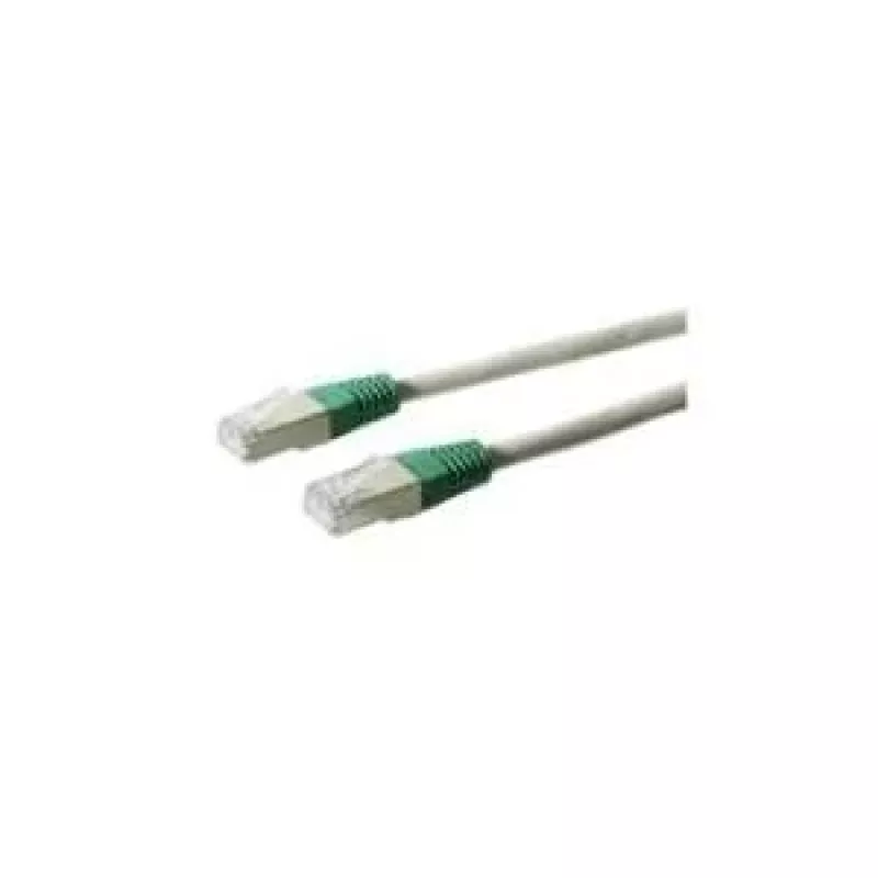 Wentronic CAT 5-100 FTP CROSS - kabel krosowany - RJ-45 (M) - RJ-45 (M) - 1 m - FTP - (Kategoria 5e) - Szary