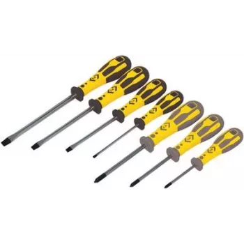 Zestaw wkrętaków c.k tools T49162D — 7 sztuk, różne wkrętaki