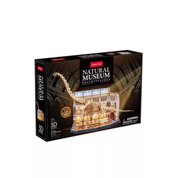 3D LED Puzzle Dante CubicFun NatMus Brachiosaurus 05447 – edukacyjny model do składania z podświetleniem LED