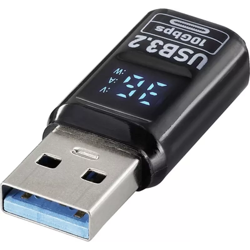 Renkforce adapter USB-C[1x wtyk USB-A - 1x gniazdo] USB3.2 Wyświetlacz cyfrowy Typ A (RF-6826678)