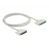 Kabel szeregowy DeLOCK 86883 Beżowy 2 m D-Sub 37 Pin