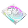 Wentylator do obudowy PC 120 mm DeepCool FL12 WH, biały, 2150 RPM, PWM, 55 CFM, 32 dB, FDB, 4-pin