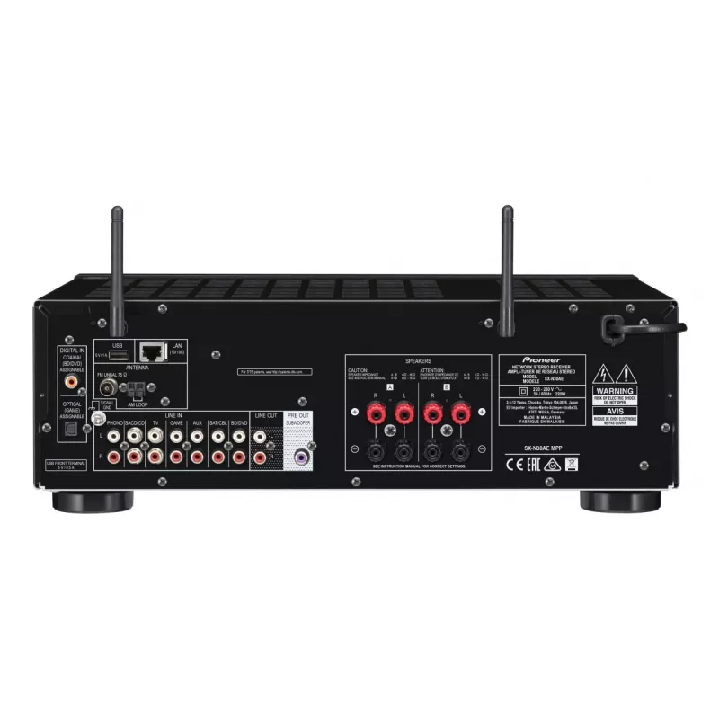 Pioneer SX-N30AE 2.0 kanały stereofoniczny srebrny