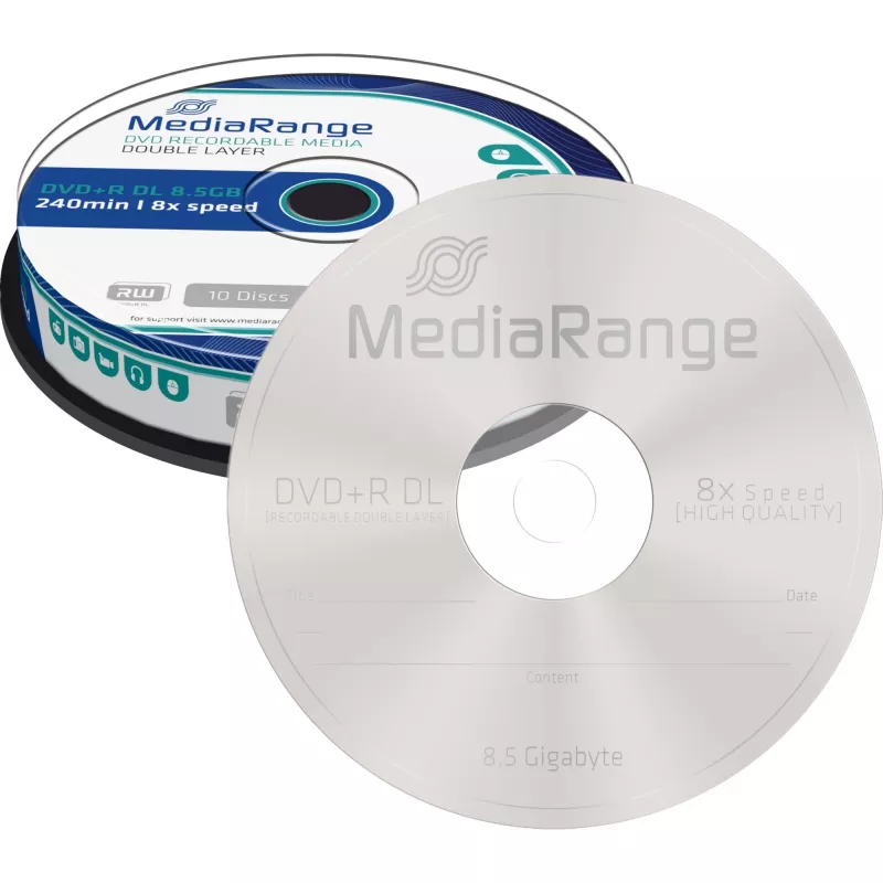 DVD+R DL MediaRange MR466 8.5 GB 10 szt.