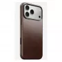 Etui na telefon komórkowy Nomad Traditional Leather etui do iPhone 17 Pro Max, skóra/aluminium/mikrofibra, pasuje do 6,9 cala (Brązowy)