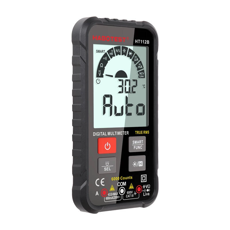 True RMS Cyfrowy Multimetr Uniwersalny Habotest HT112B
