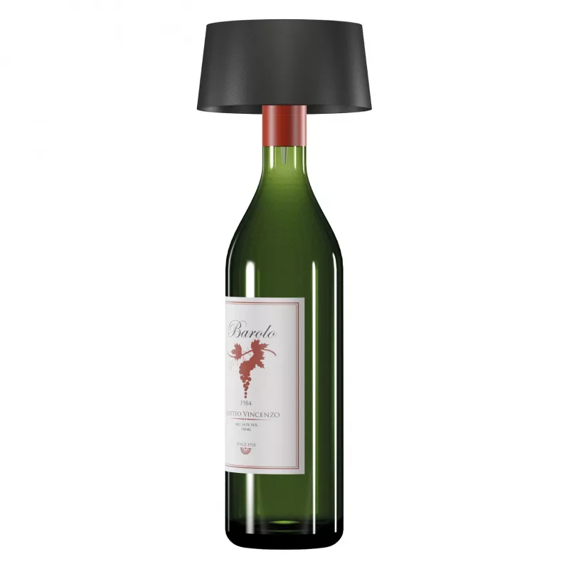 Lampa stołowa LED RealPower TableLight 300 4W czarna solarna